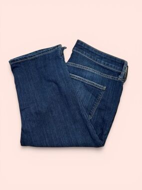 St. John's Bay Women’s 12P Dark Blue Capri Jeans